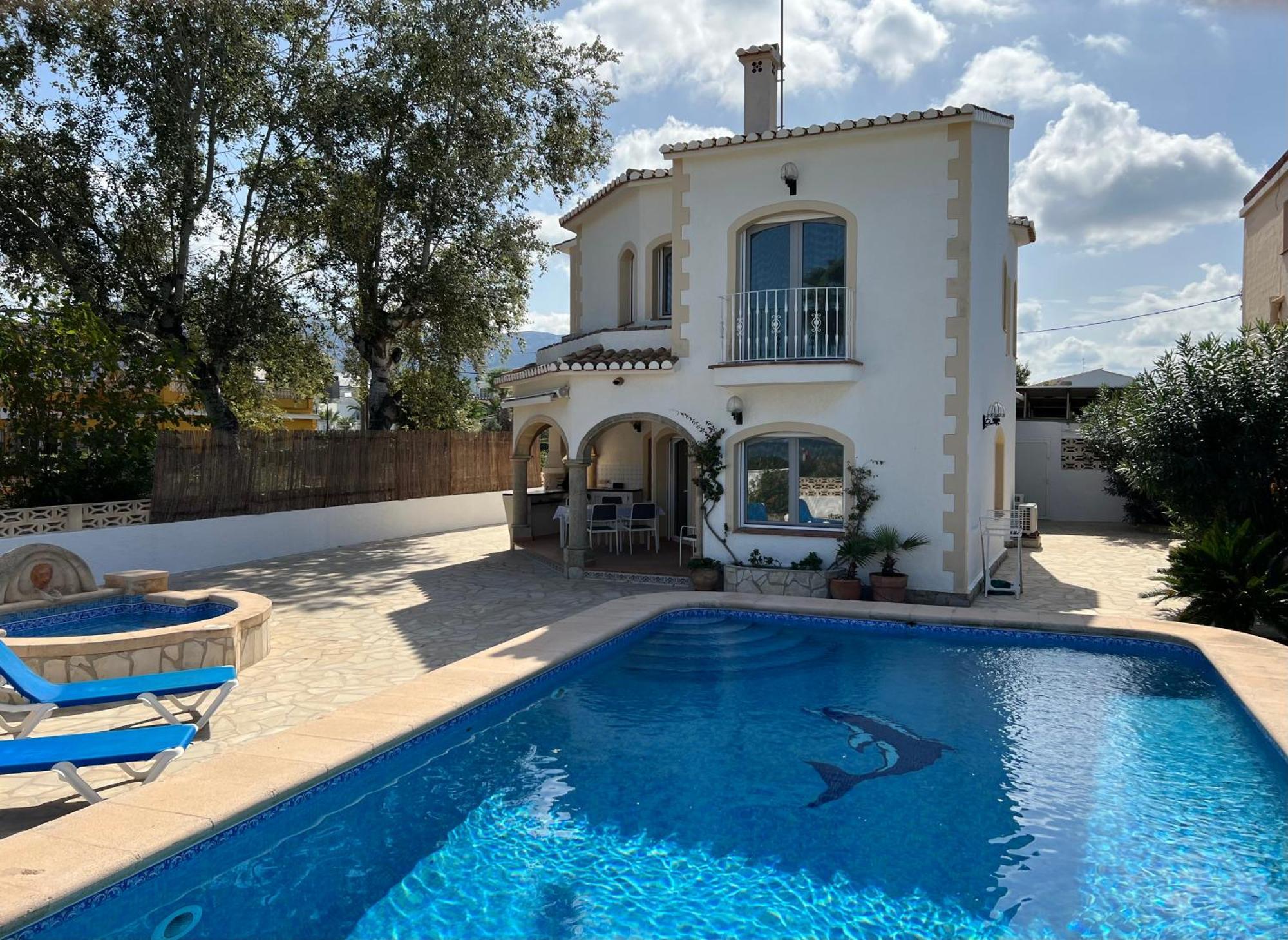 Chalet En La Playa Con Piscina Privada - Holavivienda Inmobiliaria Dénia Eksteriør billede